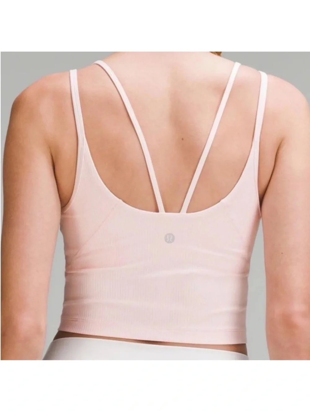 Lululemon Align Strappy Ribbed Tank Top Strawberry Milkshake Sz 6